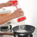 Tapioca Sieve Flour Sugar Sprinkler Kitchen Stainless Steel Plastic Thick Resistant Fine Thick Culinary Utensil Multipurpose Confeit