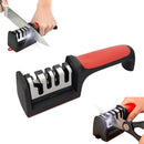 4 in 1 Professional Sharpster for Knives and Scissors Multifunctional Kitchen Sharpshooter, Ideal for Household Utensils, Sharpuring