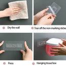 Waterproof Toilet Paper Box For Bathroom Rooms Living Room Office Kitchen With Wall Fixer