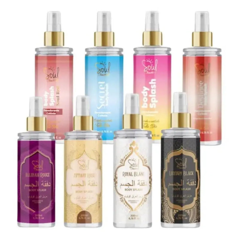 Body Splash Deodorant Cologne Soul Cosmetics