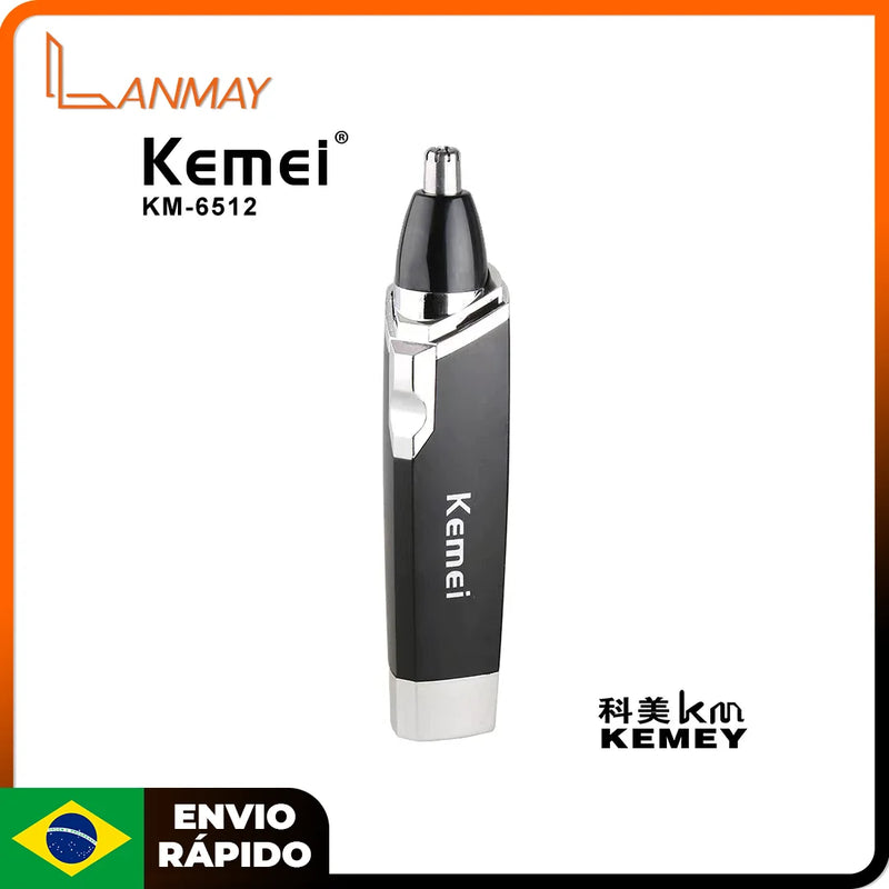 Kemei Nose and Ear Trimming Machine Km-6512 Original Beauty and Health Fast Shipping