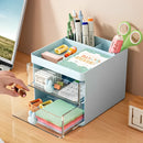 Table Organizer Rabbit Door Clutter Pen Drawer/Makeup Office Multipurpose-Neverdie Store