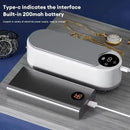 High-Frequency Ultrasonic Glasses Cleaner - 1pc Wireless Multi-Purpose Cleaning Machine for Eyewear & Accessories