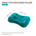 BISINNA Camping Inflatable Pillow Portable Ultralight Travel Hiking Air Sleeping Pillow for Neck and Lumbar Support