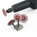 40mm  Cutting Disc 6mm Shank Circular Saw Blade Sanding Disc Grinding Wheel For For Wood Metal Stone Granite Marble