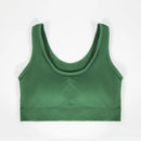 Women's Sports Bra, Breathable Polyamide Women's Seamless Short Blouse, Tie-up Breathable Women's Lingerie