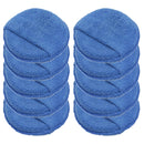 2/5/10Pcs 5-inches Microfiber Wax Applicator Pad Ultra Soft Car Polishing Sponge with Finger Pocket Auto Care Polish Foam Sponge