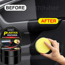 Car Plastic Restorer Back To Black Gloss Car Cleaning Products Plastic Leather Restore Auto Polish And Repair Coating Renovator