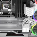 ATX GPU Adapter Elbow Head 8Pin 6Pin Female to 8Pin 6Pin Male 180 Degree Angled Power Steering Connector for Desktop Video Card