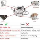 Stainless Steel Dumpling Maker Dumpling Skin Mold Ravioli Maker Press Pie Making Press Wrapper Pastry Maker Kitchen Accessories
