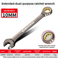 Universal Torx Wrench Adjustable Torque 8-22mm Ratchet Spanner for Bicycle Motorcycle Car Repair Tools Mechanical Tool