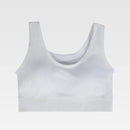 Women's Sports Bra, Breathable Polyamide Women's Seamless Short Blouse, Tie-up Breathable Women's Lingerie