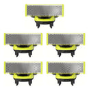YUKU Shaver Replacement Blades Compatible with Philips One Blade QP2520 QP2630 QP2515 QP6510 QP6520 QP6530 Electric Trimmer