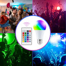 24 Key Remote Control Smart Lamp Atmosphere Light 16 Colors RGB Bulb LED Multicolor Bulb E27 220V Household Lighting Dimmable