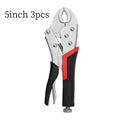 5inch Locking Pliers Lock Pliers Curved Jaw Pliers Straight Long Nose Pliers Multi-function Welding Tools