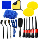 Car Detailing Brush Set The Ultimate Auto Cleaning Kit for Vents Gaps Maintenance Car Air Outlet Detail Clearance Brush