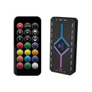 UPSIREN U-H8 5V 3PIN ARGB＆4PIN PWM HUB Computer Case Fan Light Synchronous Bottom magnetic design with Remote Control