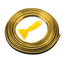 5M Universal Car Moulding Decoration Strips - Flexible Interior Trim for Dashboard Doors & Panels - DIY Auto Styling Upgrade Kit
