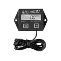 Newest LCD Digital Engine Tach Hour Meter Tachometer Gauge Inductive Display For Motorcycle Motor Stroke Engine Marine Car Boat