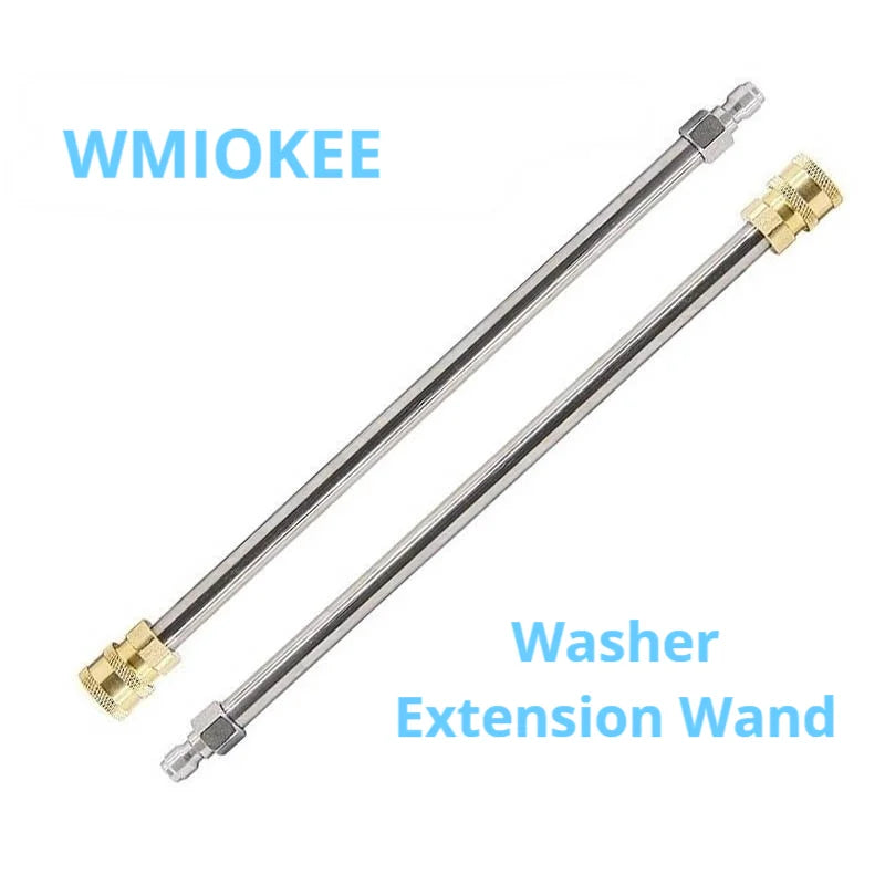High-Quality Stainless Steel Pressure Washer Extension Wand with Quick Connect (1/4 Inch) – Heavy-Duty Upgrade