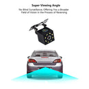Car Rear View Camera Night Vision Reversing Auto Parking Camera IP68 Waterproof CCD LED Auto Backup Monitor Wide Degree HD Image