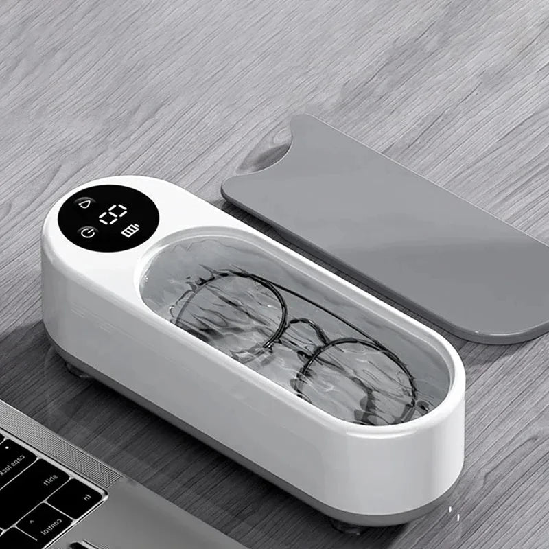 High-Frequency Ultrasonic Glasses Cleaner - 1pc Wireless Multi-Purpose Cleaning Machine for Eyewear & Accessories
