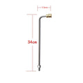 Pressure Washer Extension Rod Lance Set 4000PSI Spray Gun with 1/4 Inch Quick Connect for Efficient Cleaning