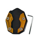 Scooter Motorbike Accessories Extension Foot Pad Support Plate Aluminum Alloy Motorcycle Bike Kickstand Extender Foot Side Stand