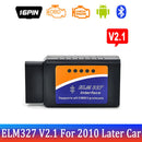Bluetooth ELM327 Auto V1.5 V2.1 OBD2 Scanner Code Reader Tool Car Diagnostic Tool MINI Inter Face Check Engine V1.5 V2.1 For Car