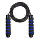 With Ball Bearings Adjustable Tangle-Free Speed Wire Jump Rope Workout with Foam Handles for Fitness Home Workouts and Slim Body