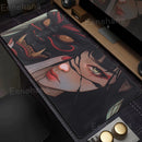 Janpanese Mask Girl Mouse Pad 90x40CM non-slip Gaming Mousepad Gamer E-Sports Mouse Mat Game Mechanical Keyboard XXL Desk Mat