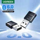 USB Bluetooth Adapter, Bluetooth 6.0 Dongle for PC Windows 11/10/8.1, Bluetooth Receiver & Transmitter for Keyboard/Mouse