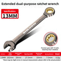 Universal Torx Wrench Adjustable Torque 8-22mm Ratchet Spanner for Bicycle Motorcycle Car Repair Tools Mechanical Tool