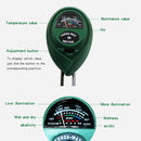 PH Tester PH Meter 3 in1 Soil Sunlight Garden Flowers Soil Moisture Sensor Meter Plants Acidity Humidity PH Monitor Detector