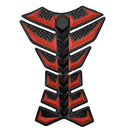 Universal Fuel Tank Sticker for Motorcycle Tank Pad 3D Fish Bone Mat Oil Gas Tank Motorcycle Cover Decal Decoration