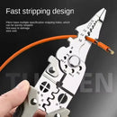 Multi Functional Electrician Pliers For Wire Splitting And Stripping Specialized For Electricians