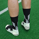 Polyamide Running Socks Medium Tube Football Socks Dotted Non-slip Men Cycling Socks