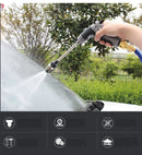T8 long pole car washing tool watering garden tool water pipe hose universal metal extended car washing high-pressure water gun