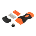 Auto Glass Cleaning Scraper Tool for Car Windows Stickers Non Scratch Scraper with Metal+Plastic Blades Oven & Hob Scraper