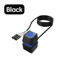 Computer Desktop Switch 1.8m Colorful LED Lights PC Motherboard External Start Power OnOff Button Extension Cable For HomeOffice