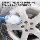 Car Wheel Tire Rim Cleaning Brush Portable Plush Car Wheel Hub Brush Washing Tool Car Detailing Care Dust Removal Brush