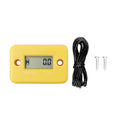 Waterproof LCD Display Digital Hour Meter Inductive timer for Bike Motorcycle ATV Snowmobile Marine Engine Gasoline Engine