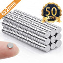 50/100/200 Piece Super Powerful Magnets Strong Disc Magnets for Fridge, DlY,Building, Scientific, Craft, Education