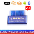 Bluetooth ELM327 Auto V1.5 V2.1 OBD2 Scanner Code Reader Tool Car Diagnostic Tool MINI Inter Face Check Engine V1.5 V2.1 For Car