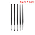 5Pcs Dental Resin Silicone Shaping Pen Brush Art Brush Dentistry Composite Cement Porcelain Teeth Shaping DIY Drawing Tool