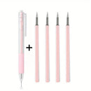 1+4PCS/5PCS Pen Knife Mini Pressing Engraving Pen Ins Mini Account Sticker Art Knife Paper Art Knife Pen Cutting Paper Knife