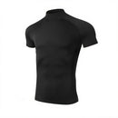 Compression T Shirt Men Bodybuilding Sportswear Short Sleeve Quick Dry Workout Shirts Sport Tops Tee Gym Running T-shirt Men