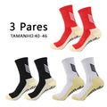 Polyamide Running Socks Medium Tube Football Socks Dotted Non-slip Men Cycling Socks