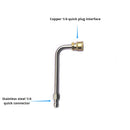 Pressure Washer Extension Rod Lance Set 4000PSI Spray Gun with 1/4 Inch Quick Connect for Efficient Cleaning