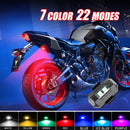 Motorcycle Light Drone Strobe Light 7 Color Mini USB LED Anti-Collision Bike Aircraft Night Flying Flashing Warning Signal Light